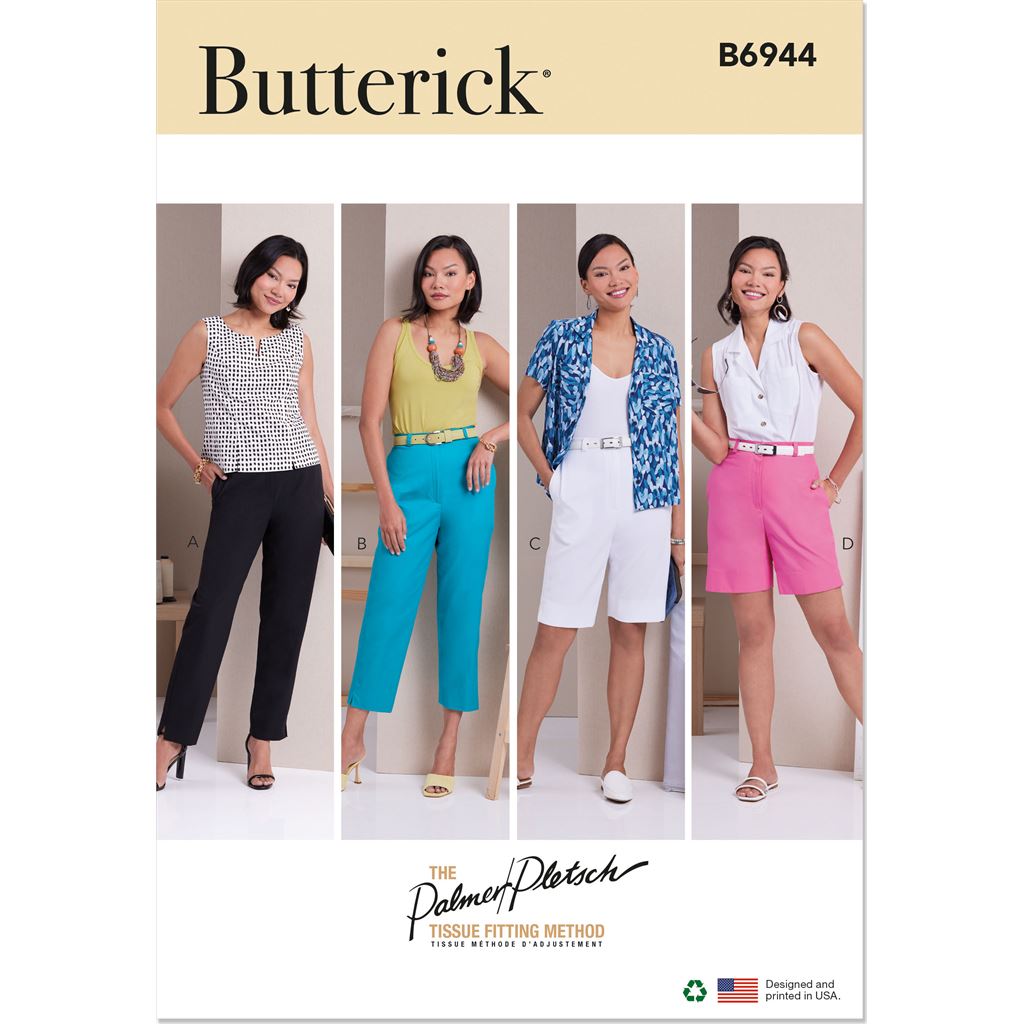 Butterick B5614 Pants Size: E5 14-16-18-20-22 Uncut Sewing Pattern